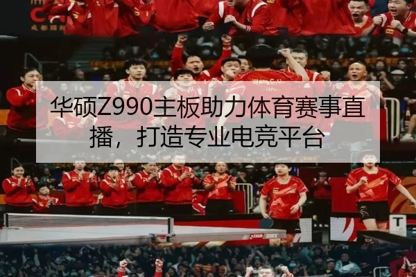华硕Z990主板助力体育赛事直播，打造专业电竞平台
